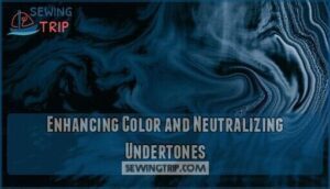 enhancing color and neutralizing undertones