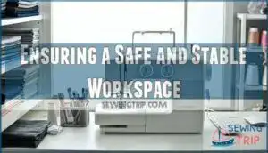 ensuring a safe and stable workspace