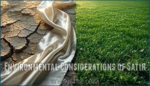 environmental considerations of satin