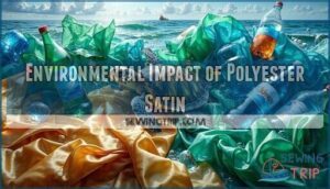 environmental impact of polyester satin