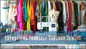 expressing yourself through sewing