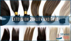 extension quality and care: