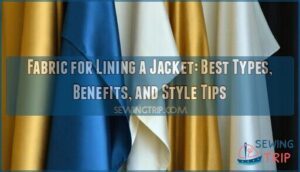 fabric for lining a jacket