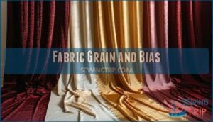 fabric grain and bias