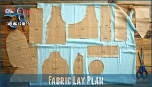fabric lay plan