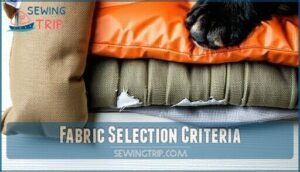 fabric selection criteria