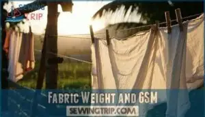 fabric weight and gsm