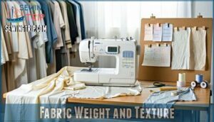 fabric weight and texture