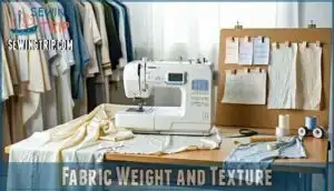 fabric weight and texture