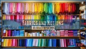 fabrics and notions