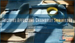 factors affecting chambray shrinkage