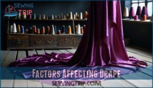 factors affecting drape