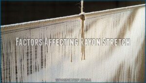 factors affecting rayon stretch