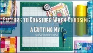 factors to consider when choosing a cutting mat