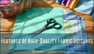 features of high-quality fabric scissors