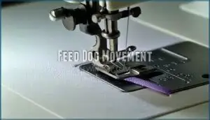 feed dog movement