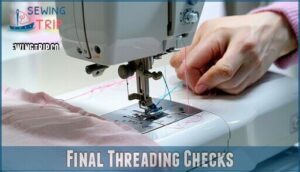 final threading checks