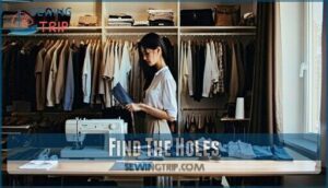 find the holes