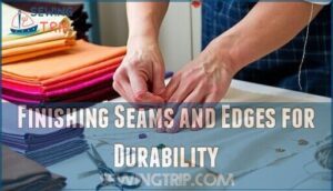 finishing seams and edges for durability