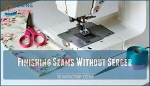 finishing seams without serger