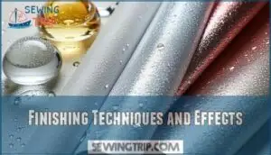 finishing techniques and effects
