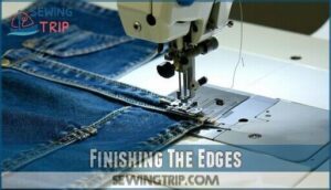 finishing the edges