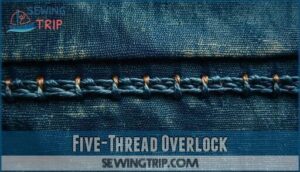 five-thread overlock