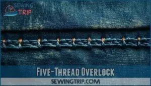 five-thread overlock