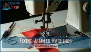 fixing jammed machines
