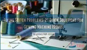 fixing stitch problems sewing machine stitches not catching