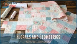 florals and geometrics
