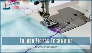 folded zigzag technique