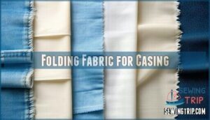 folding fabric for casing