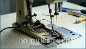 foot pedal maintenance