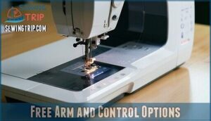 free arm and control options