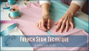 french seam technique french seam technique