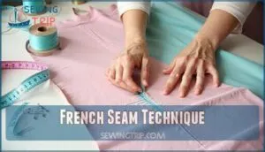 french seam technique
