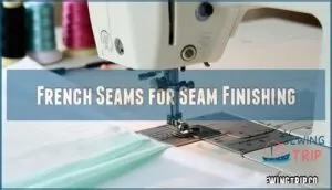 french seams for seam finishing