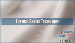 french seams technique
