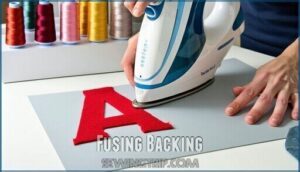 fusing backing