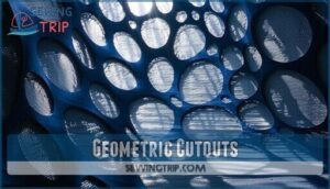 geometric cutouts
