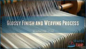 glossy finish and weaving process glossy finish and weaving process