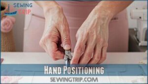 hand positioning