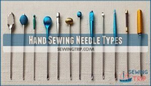 hand sewing needle types hand sewing needle types
