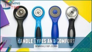 handle types and comfort