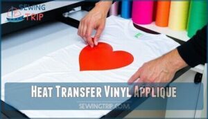 heat transfer vinyl applique