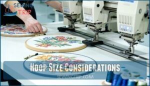 hoop size considerations hoop size considerations