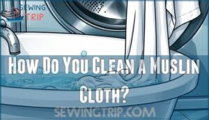 how do you clean a muslin cloth