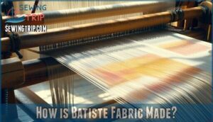 how is batiste fabric made