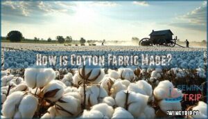 how is cotton fabric made